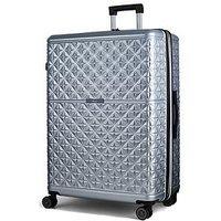Rock Luggage Maya Large Suitcase - Silver