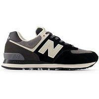 New Balance Men'S 574 Trainers - Black/Grey
