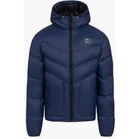 Cruyff Hermatite Puffer Coat - Black