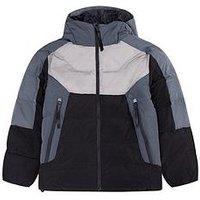 Cruyff Ascent Puffer Jacket-Black