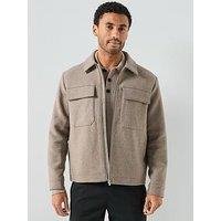Jack & Jones Crussel Wool Blend - Beige