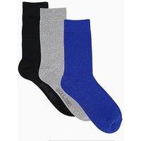 Jack & Jones Ordinary 3 Pack Ankle Socks - Black/Multi