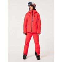 Oakley Womens Canopy Insulated Ski Jacket - Red