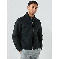 Jack & Jones Russel Wool Blend - Black
