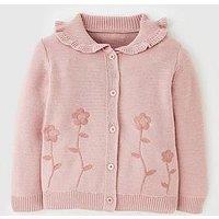 Mini V By Very Girls Printed Cardigan - Pink