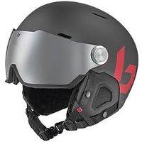 Bolle Adults Unisex Might Visor Medium Ski Helmet - Black/Red