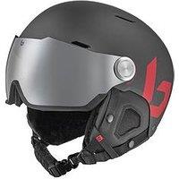 Bolle Adults Unisex Might Visor Large Ski Helmet - Black/Red