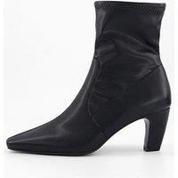 The Very Collection Sock Boot - Black