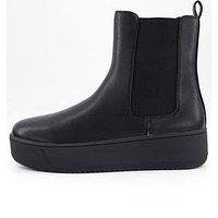 The Very Collection Flatform Chelsea Boot - Black