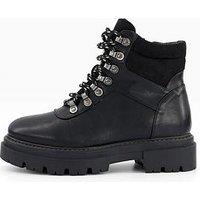 The Very Collection Extra Wide Fit Hiker Boot - Black