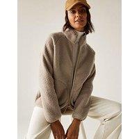 Regatta Womens Frankie Borg Full Zip Fleece - Brown