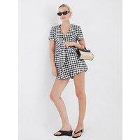River Island Crop Sleeve Jacket - Black
