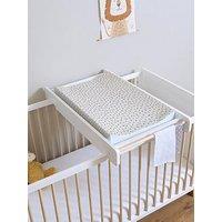 Clair De Lune Anti Roll Wedge Changing Mat - Dash