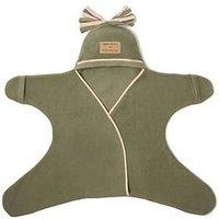 Clair De Lune Star Fleece Wrap 0-6 Months - Sage Green