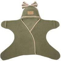 Clair De Lune Star Fleece Wrap 6-12 Months - Sage Green