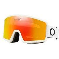 Oakley Mens Target Line Ski Goggles - White