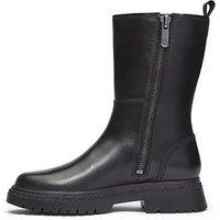 Timberland Cambria Valley Tall Zip Up Boot Full Grain - Black