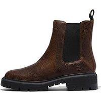 Timberland Cortina Valley Mid Chelsea Boot - Dark Brown