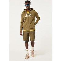 Oakley Mens Bark Full Zip Hoodie 2.0 - Green