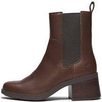 Timberland Bellevaux Mid Chelsea Boot - Dark Brown