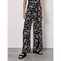 Apricot Tropical Mono Wrap Trousers