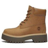 Timberland Stone Street 6 In Lace Waterproof Boot - Beige