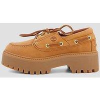 Timberland Stone Street Boat Shoes - Beige