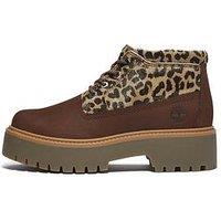Timberland Stone Street Mid Lace Boot - Medium Brown Nubuck