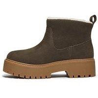 Timberland Stone Street Mid Warm Lined Boot Full Grain - Dark Brown