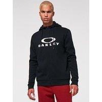 Oakley Mens Bark Full Zip Hoodie 2.0 - Black