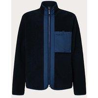 Oakley Mens Off-Slope Mountain Fire Sherpa Fleece - Blue