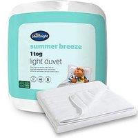 Silentnight Summer Breeze Cooling Summer Duvet - 1.0 Tog