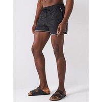 Dkny Cook Printed Swimshorts - Black