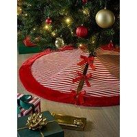 Very Home Candy Cane Christmas Tree Skirt