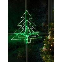 Very Home Christmas Tree Shaped Light With Chasing Function