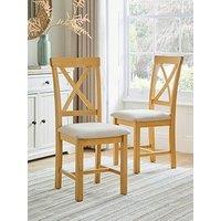 Very Home Ashwin Pair Of Chairs