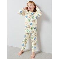 The Very Collection Boys Colour Smiley Graphic Pyjama Set - Multi