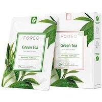 Foreo Farm To Face Masks X3 Green Tea