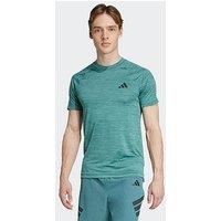 Adidas Mens Training Gym T-Shirt - Green