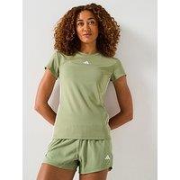 Adidas Womens Training Hyperglam T-Shirt - Green