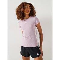 Adidas Womens Training Hyperglam T-Shirt - Purple