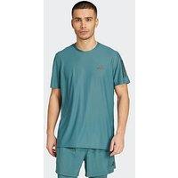 Adidas Mens Running Own The Run T-Shirt - Green