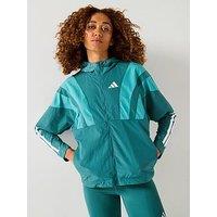 Adidas Womens Running Adizero Jacket - Green