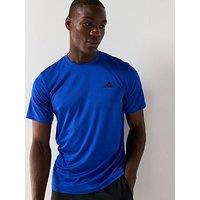 Adidas Mens Training Essentials Base T-Shirt - Blue