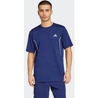 Adidas Mens Training Tech T-Shirt - Blue