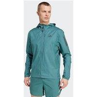 Adidas Mens Running Own The Run Jacket - Green