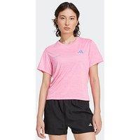Adidas Womens Running Own The Run Melange T-Shirt - Pink