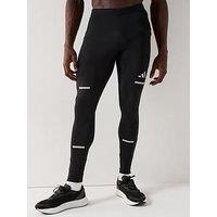 Adidas Mens Running Adi365 Winter Tights - Black