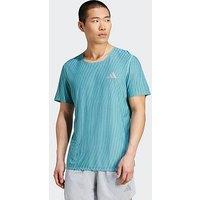 Adidas Mens Running Adizero365 T-Shirt - Green