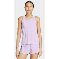 Adidas Womens Running Adizero Tank - Purple